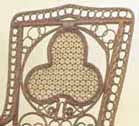 antique wicker chair